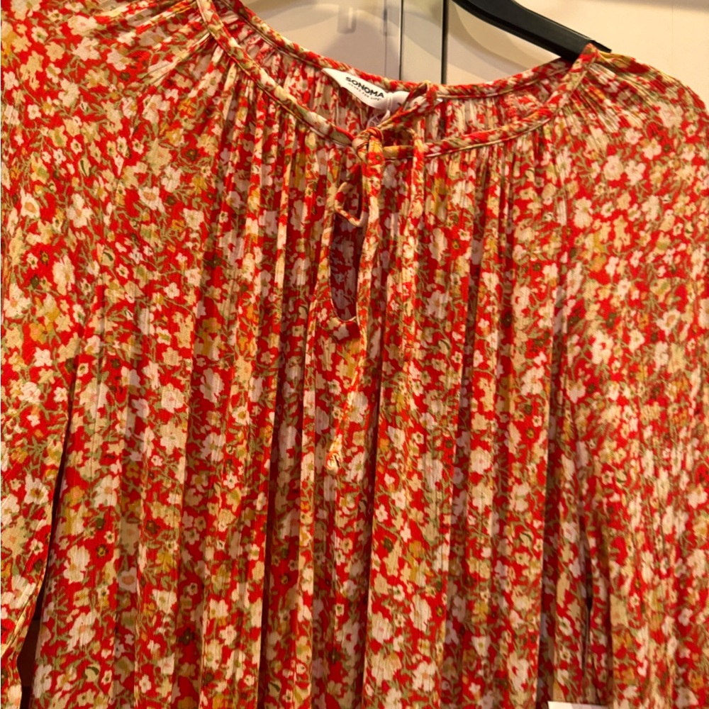 Boho maxi Sonoma dress! New with tags, multicolored.